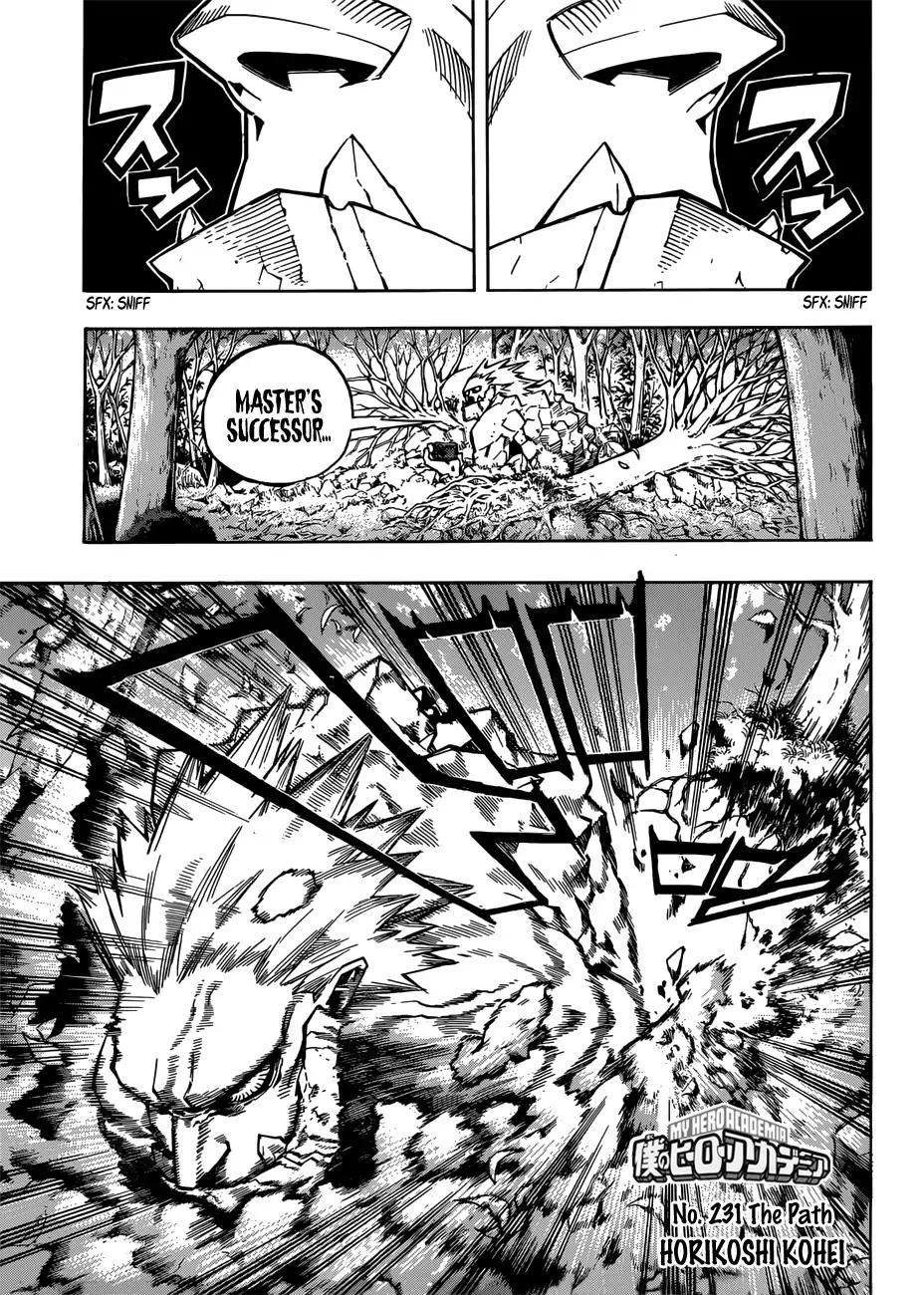 My Hero Academia Manga Manga Chapter - 231 - image 1