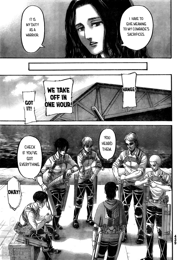 Attack on Titan Manga Manga Chapter - 132 - image 16