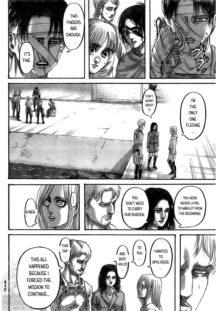 Attack on Titan Manga Manga Chapter - 132 - image 17