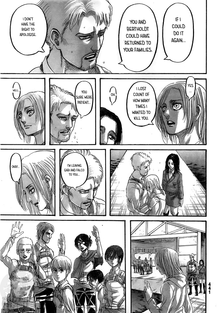 Attack on Titan Manga Manga Chapter - 132 - image 18