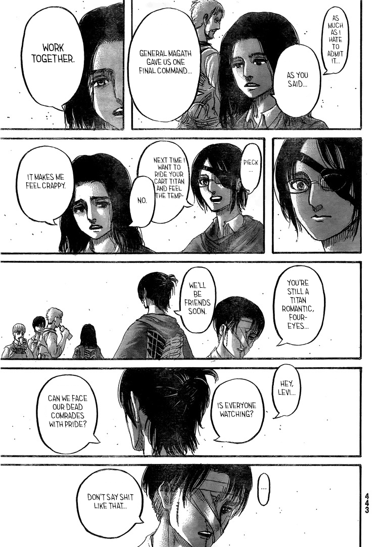 Attack on Titan Manga Manga Chapter - 132 - image 20