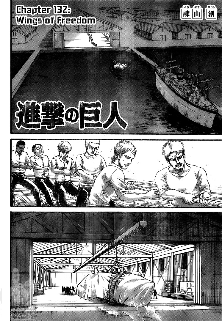 Attack on Titan Manga Manga Chapter - 132 - image 3