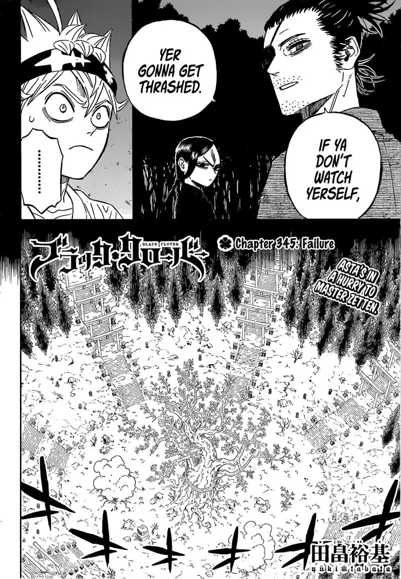 Black Clover Manga Manga Chapter - 345 - image 2