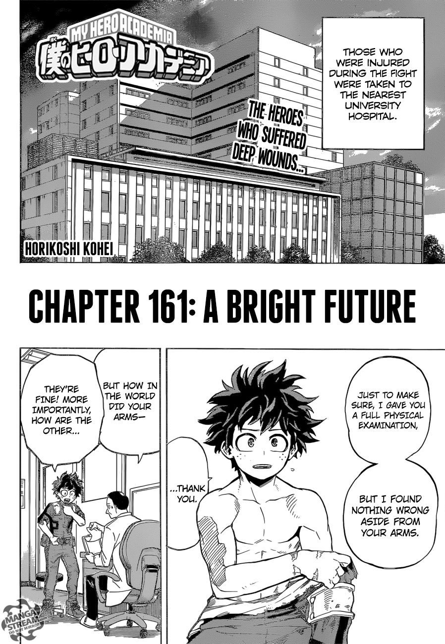 My Hero Academia Manga Manga Chapter - 161 - image 2