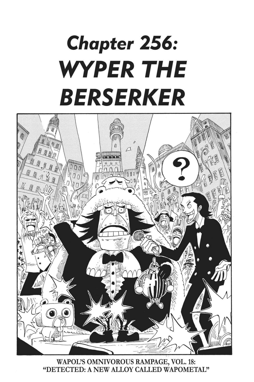 One Piece Manga Manga Chapter - 256 - image 7