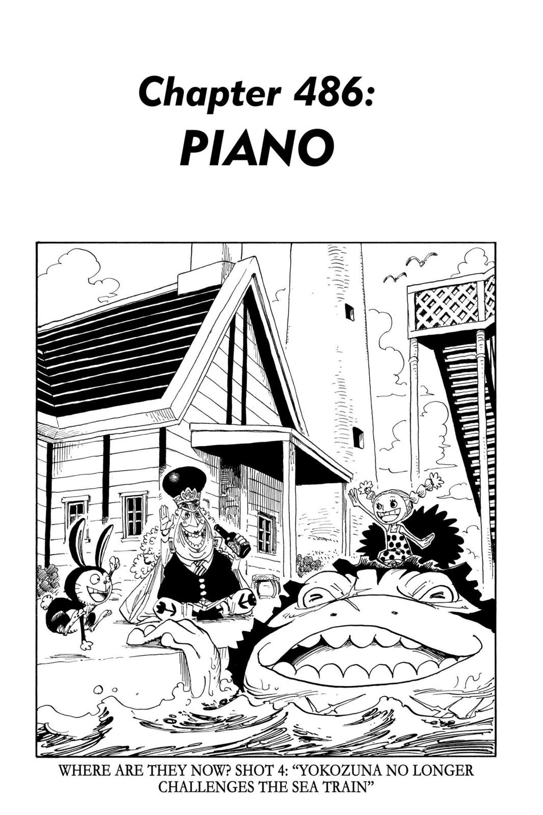 One Piece Manga Manga Chapter - 486 - image 1