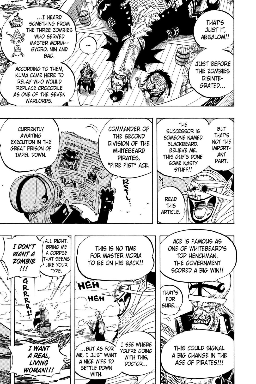 One Piece Manga Manga Chapter - 486 - image 3