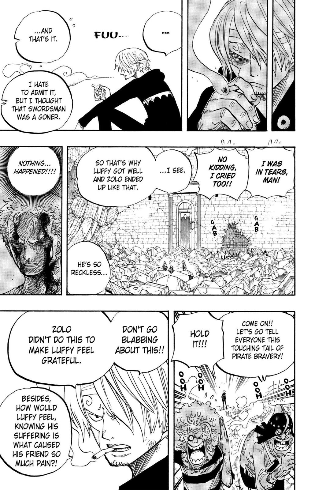 One Piece Manga Manga Chapter - 486 - image 9