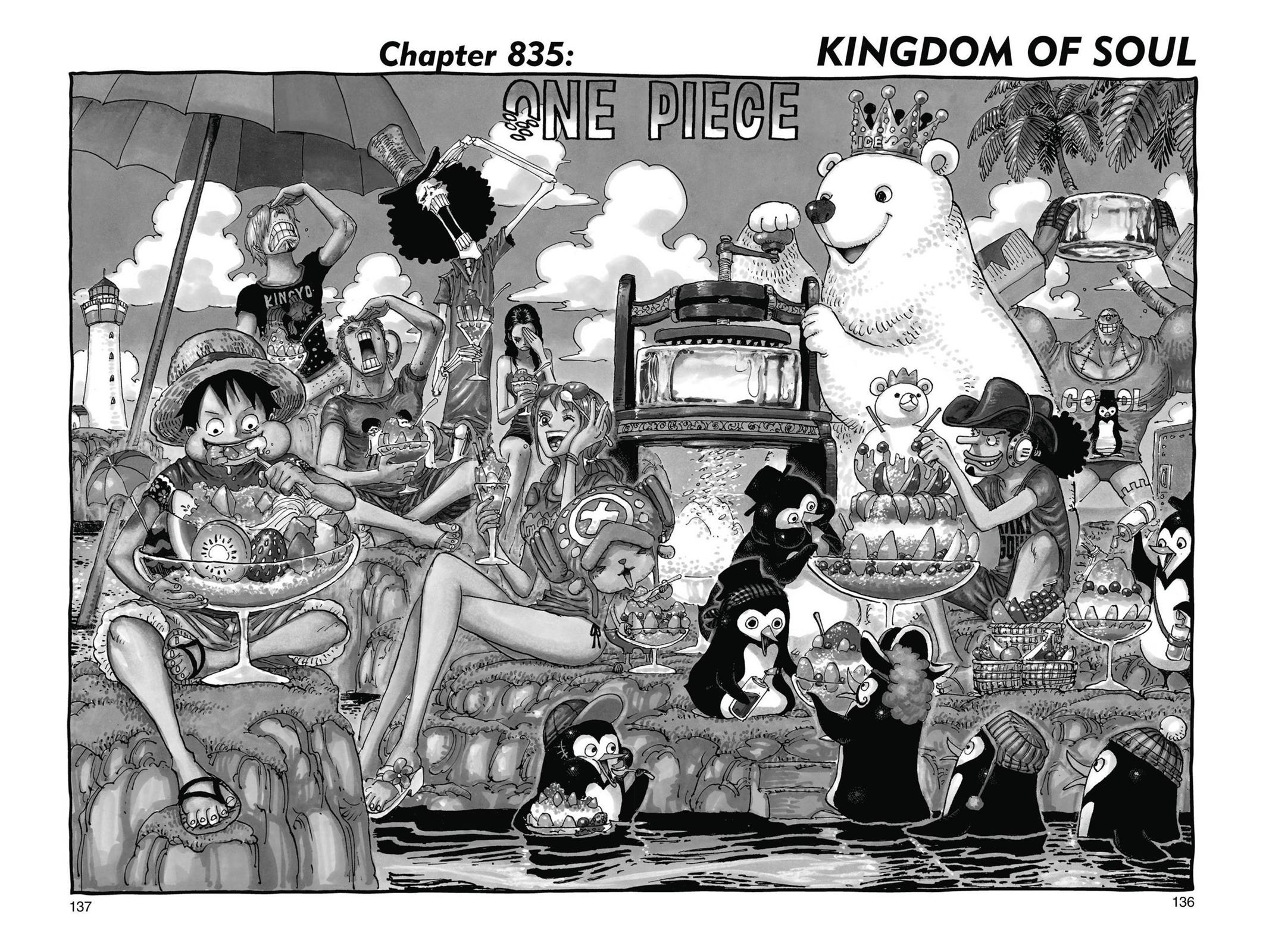 One Piece Manga Manga Chapter - 835 - image 1