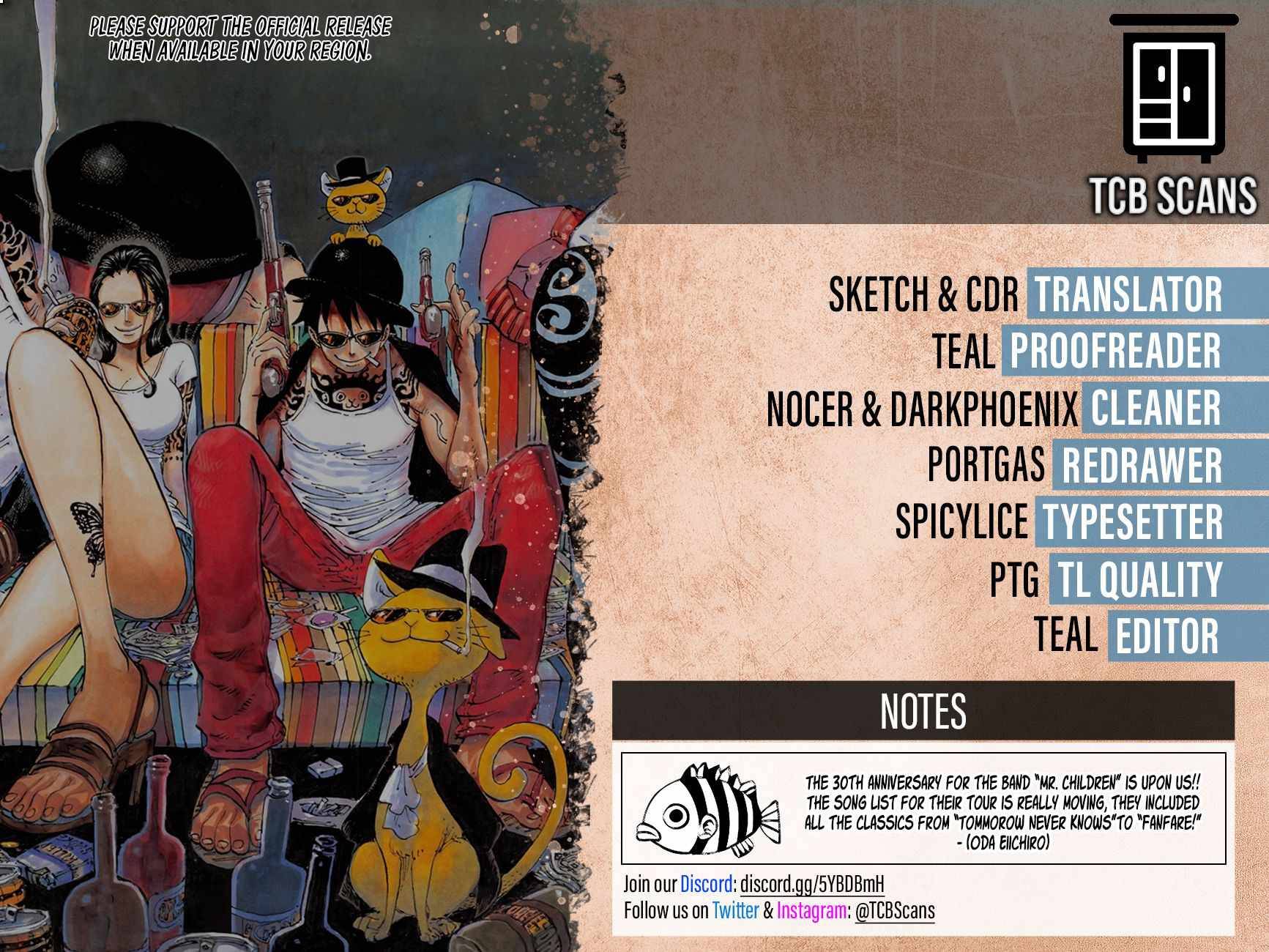 One Piece Manga Manga Chapter - 1050 - image 1