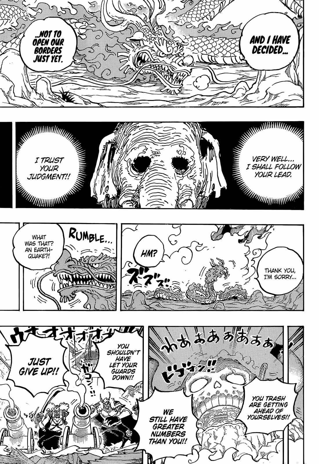 One Piece Manga Manga Chapter - 1050 - image 10