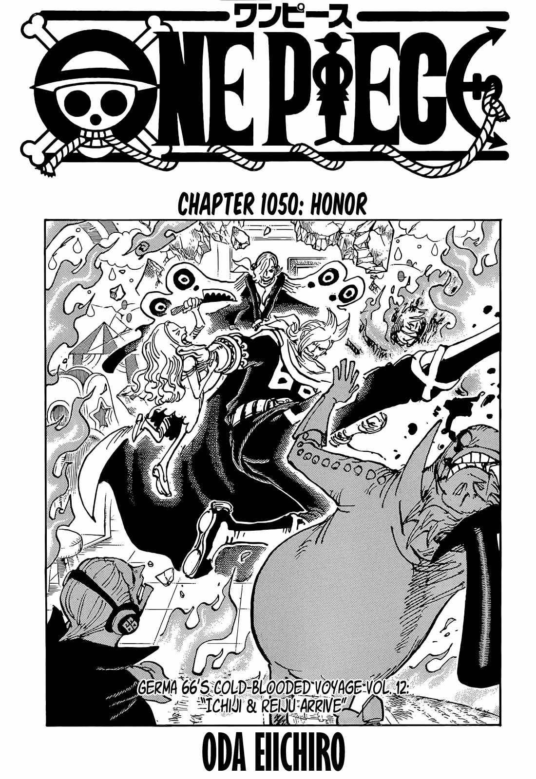 One Piece Manga Manga Chapter - 1050 - image 2