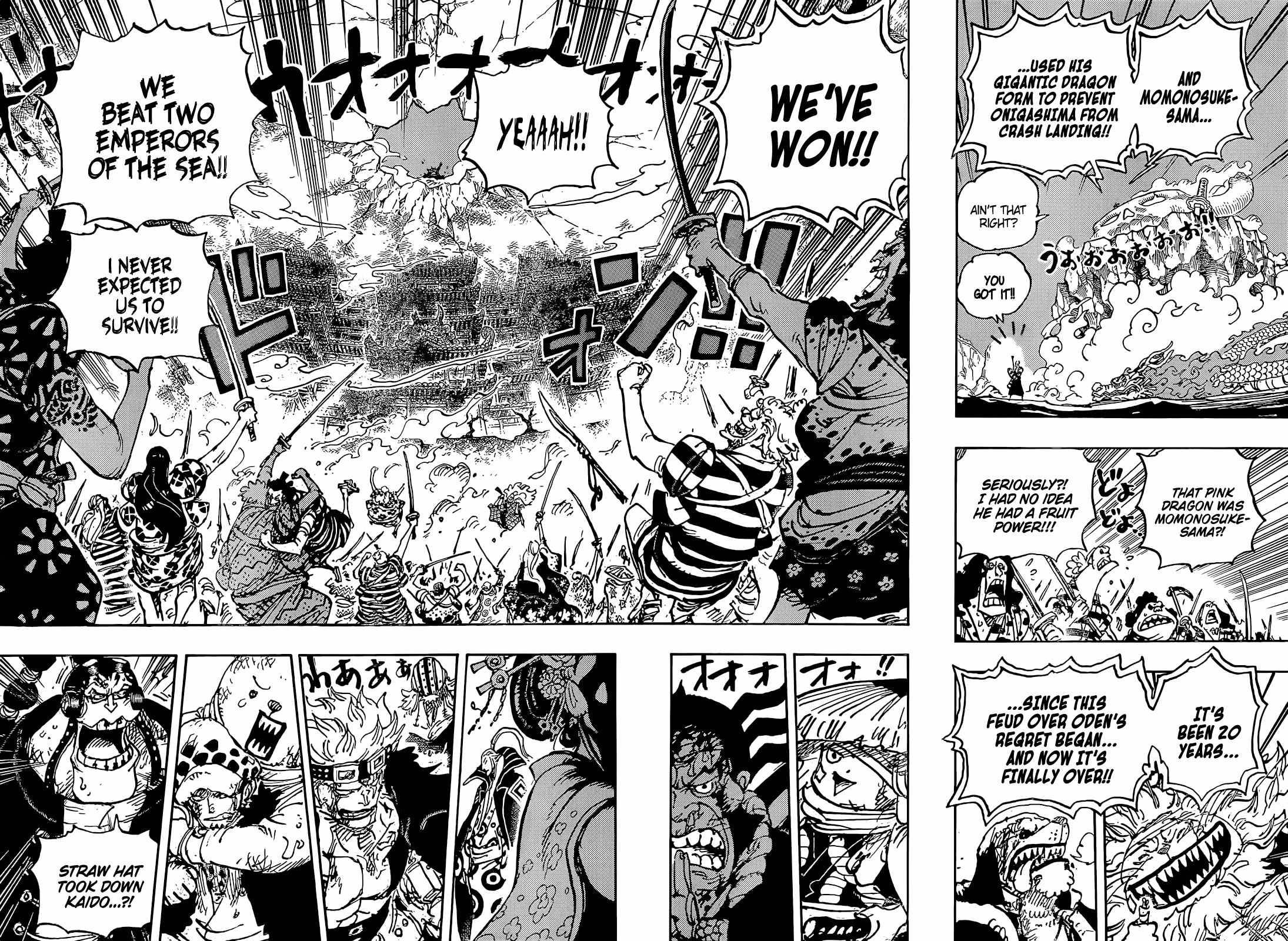 One Piece Manga Manga Chapter - 1050 - image 8
