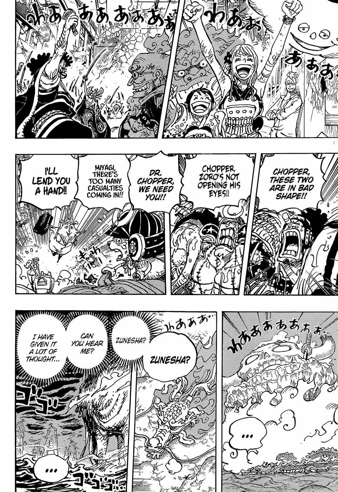 One Piece Manga Manga Chapter - 1050 - image 9