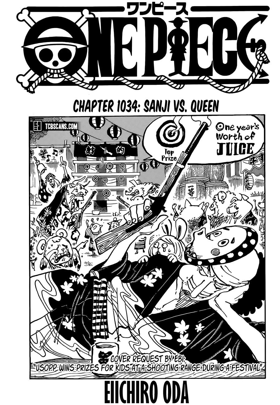 One Piece Manga Manga Chapter - 1034 - image 1
