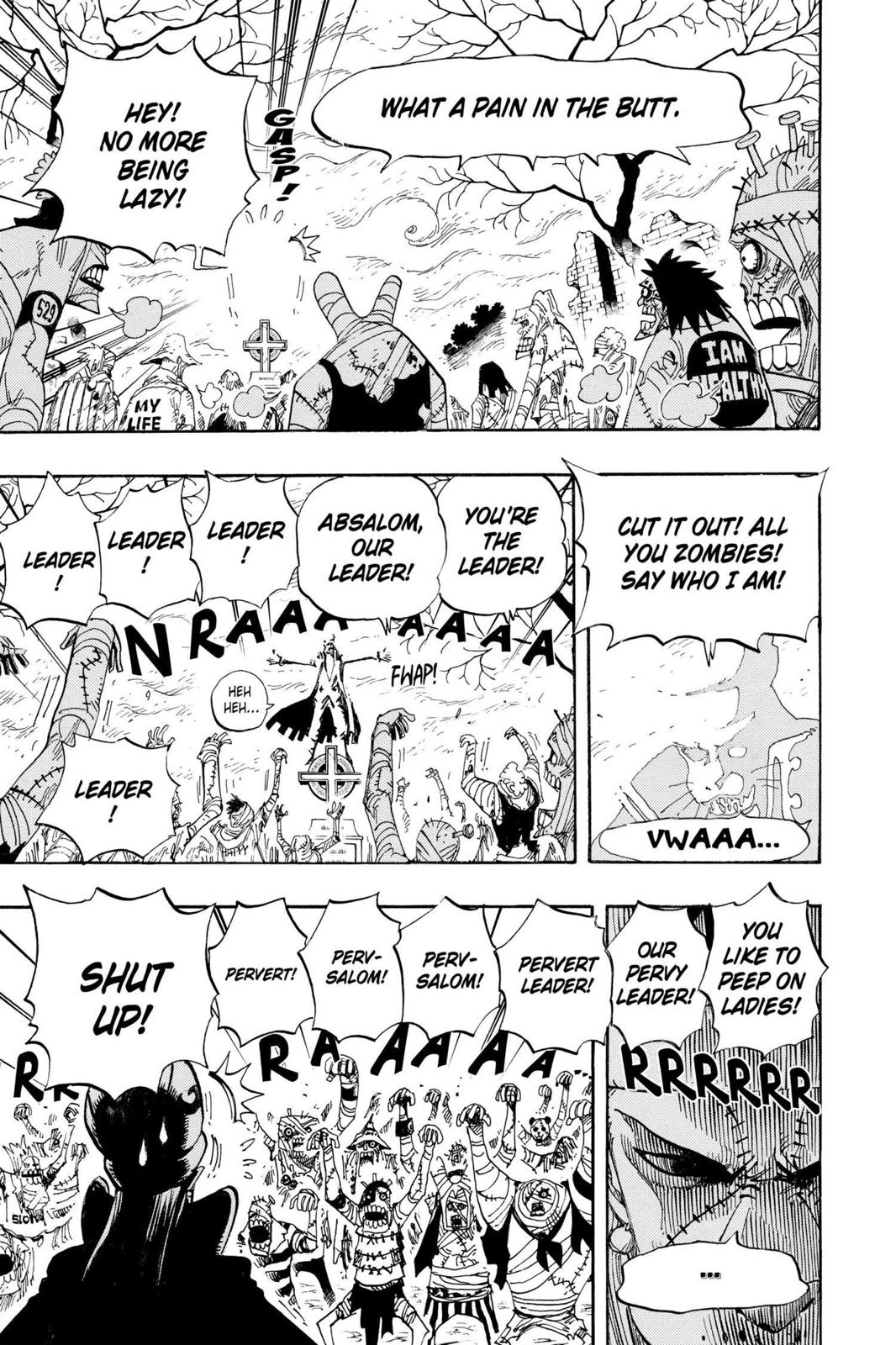 One Piece Manga Manga Chapter - 449 - image 11