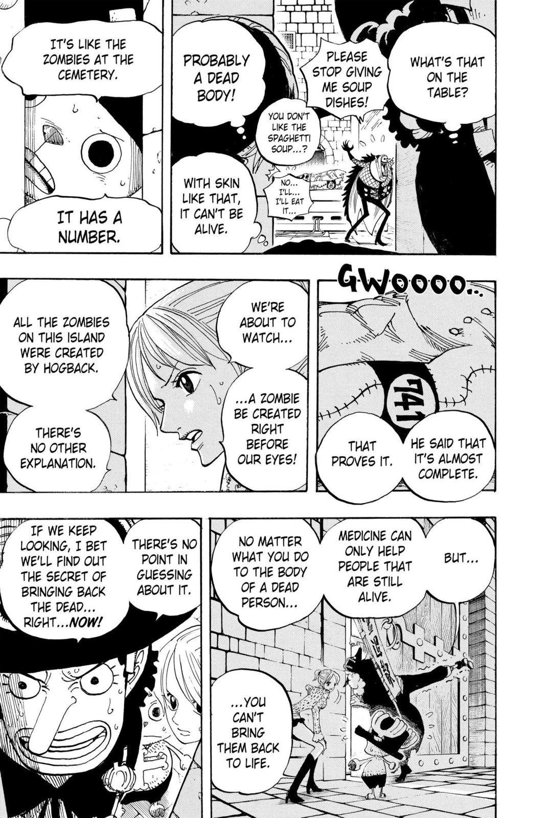 One Piece Manga Manga Chapter - 449 - image 7