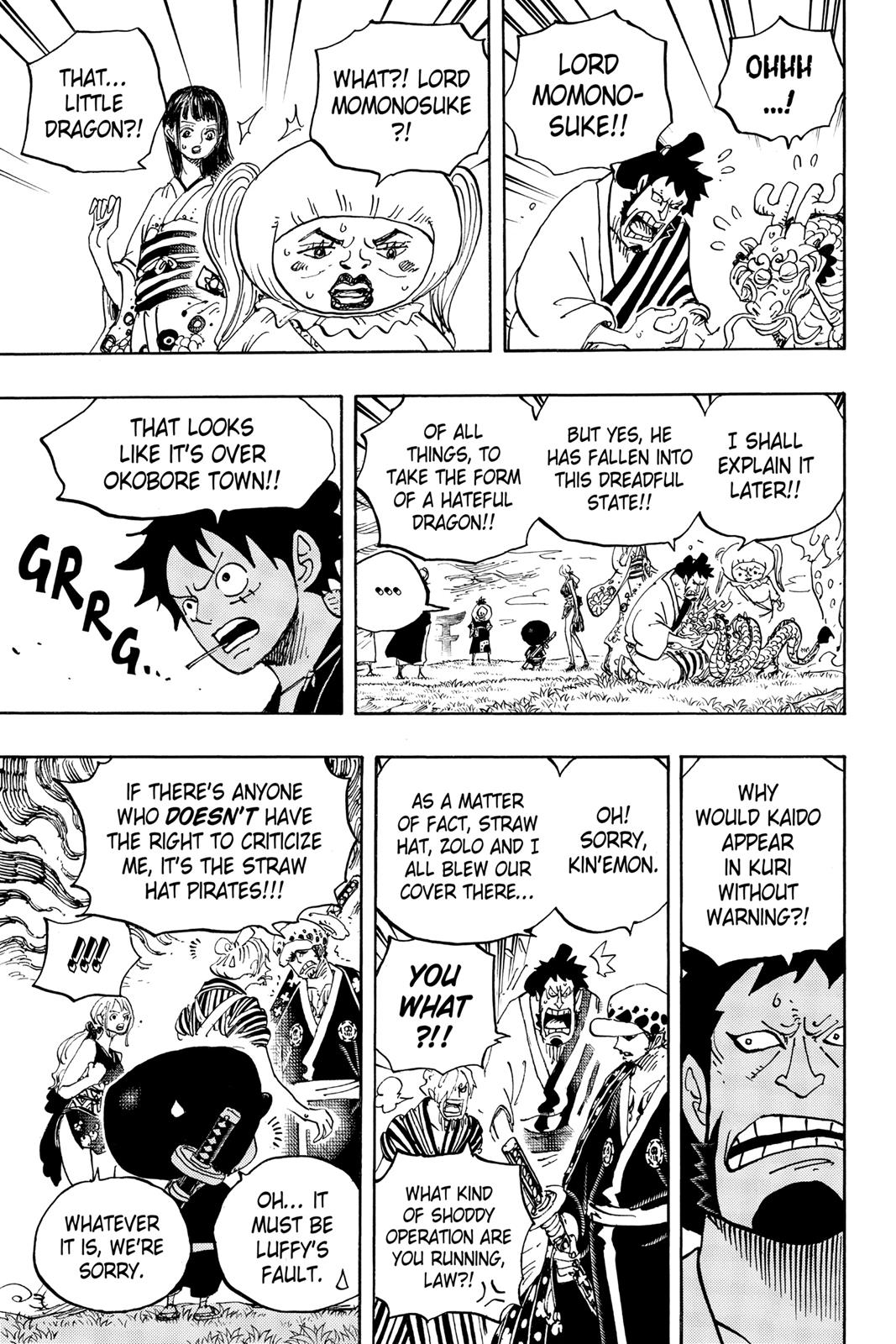 One Piece Manga Manga Chapter - 922 - image 9