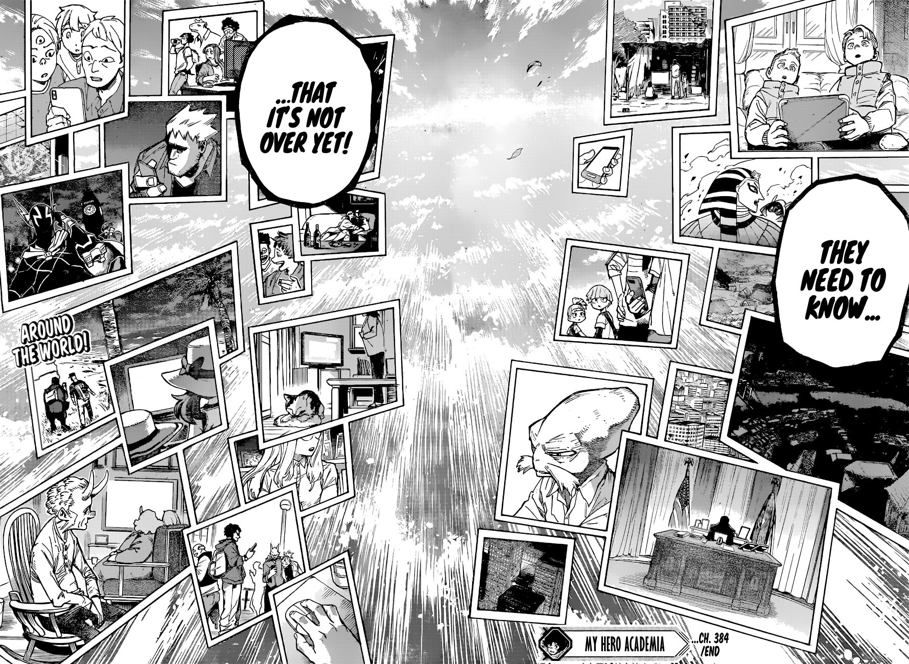 My Hero Academia Manga Manga Chapter - 384 - image 16