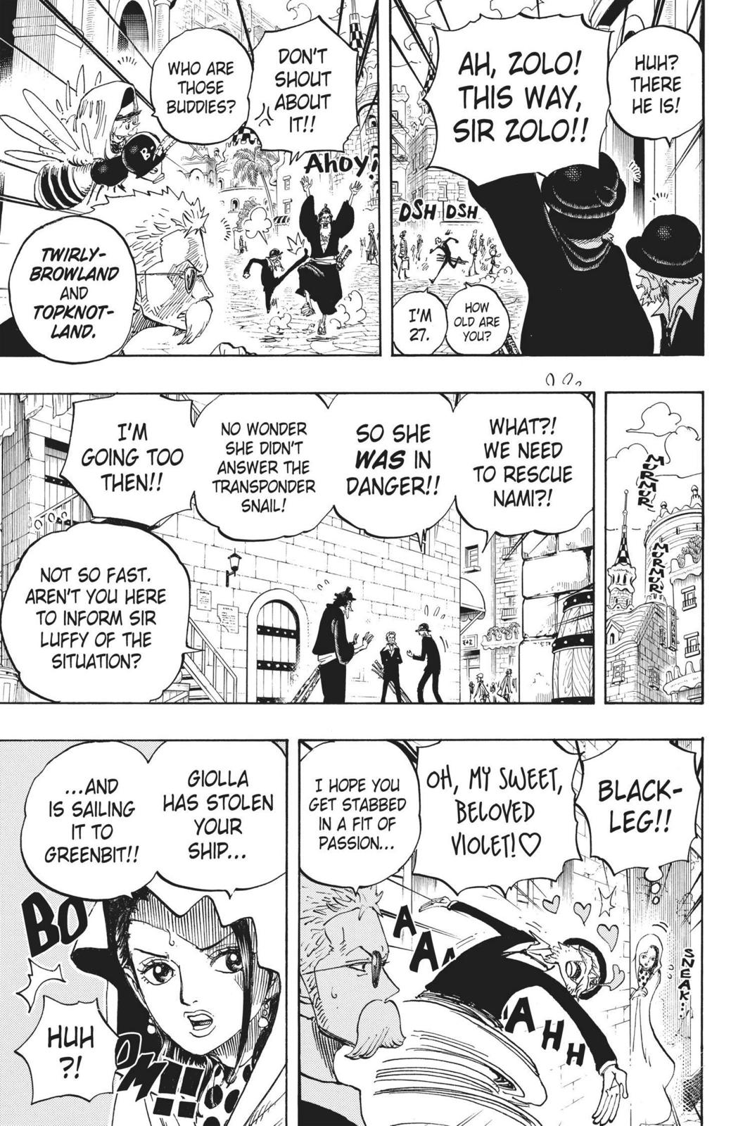 One Piece Manga Manga Chapter - 722 - image 18