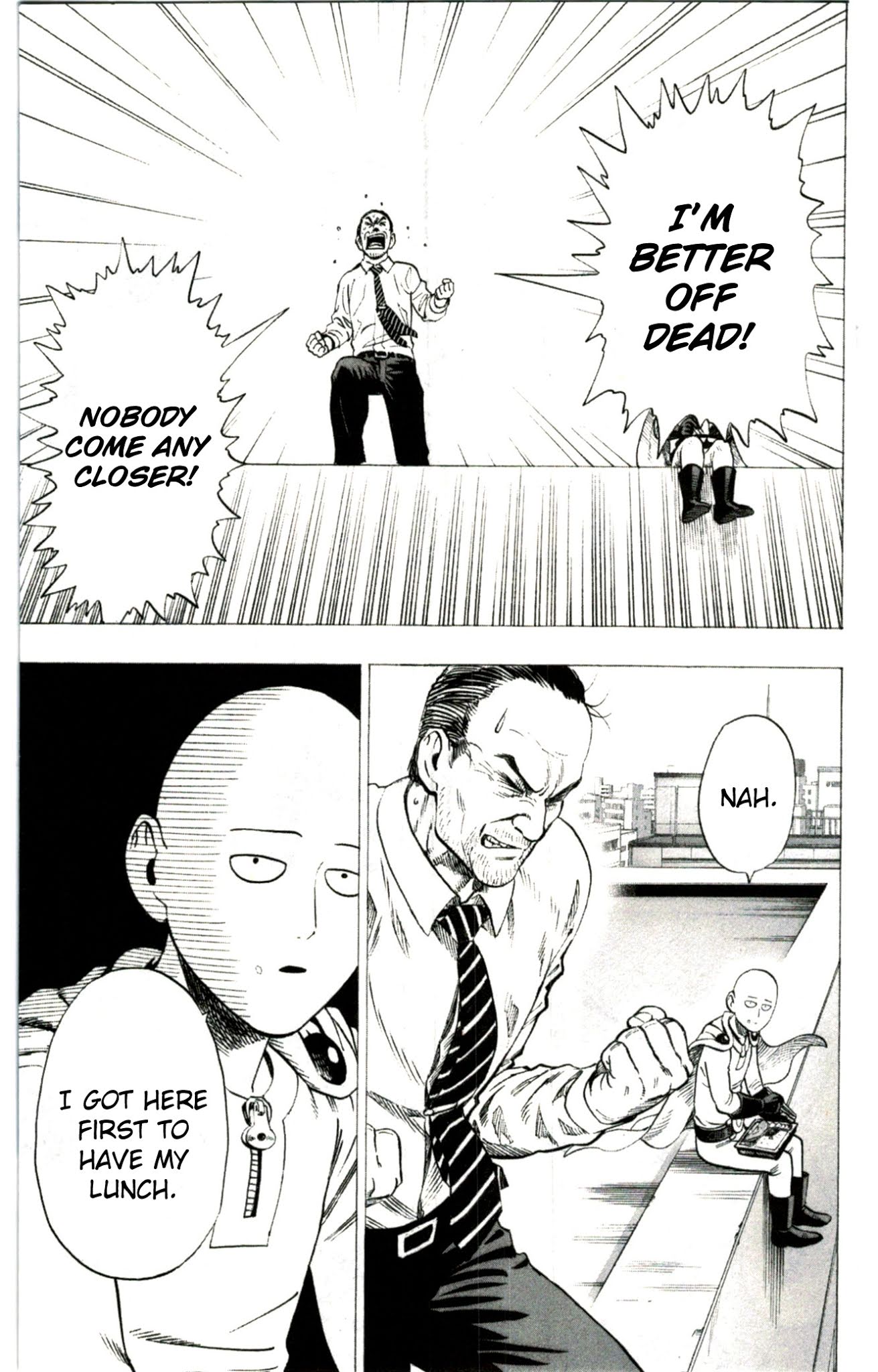 One Punch Man Manga Manga Chapter - 34.1 - image 3