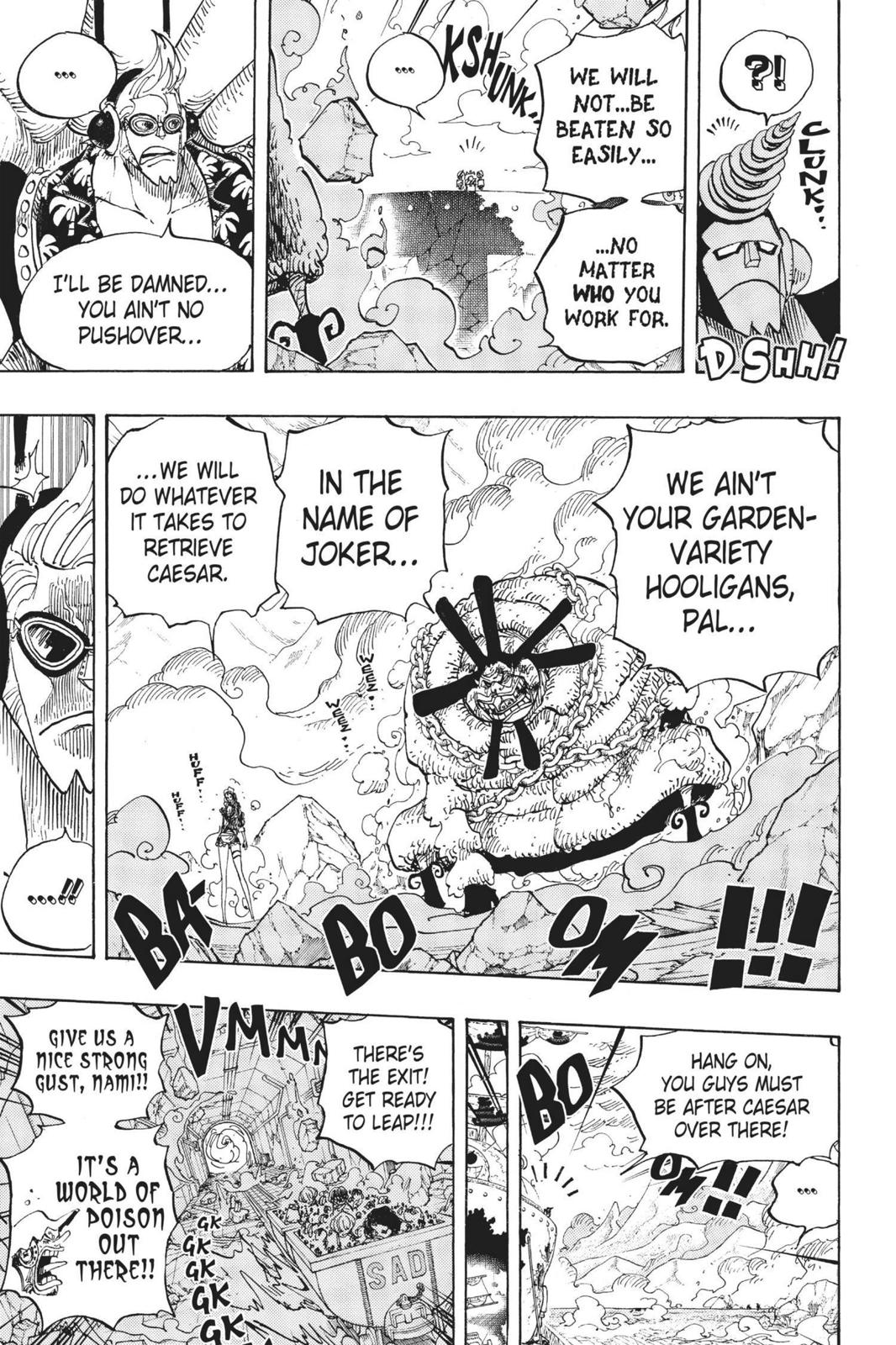 One Piece Manga Manga Chapter - 695 - image 6
