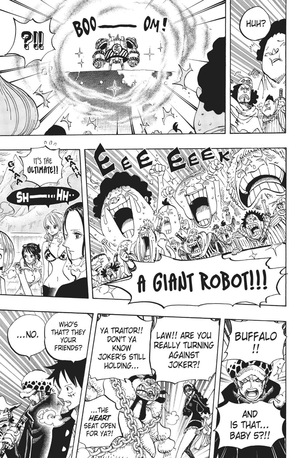 One Piece Manga Manga Chapter - 695 - image 8