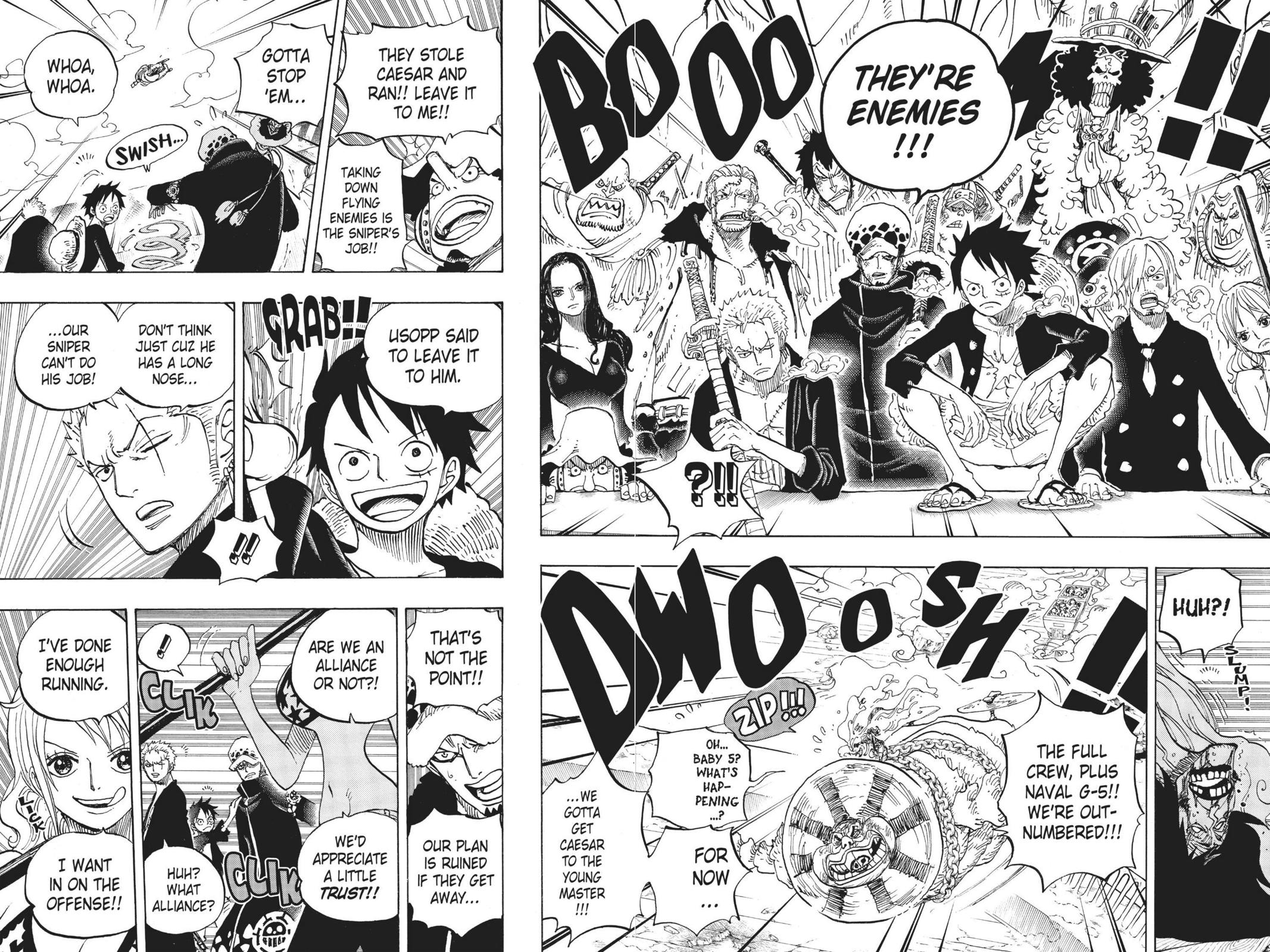 One Piece Manga Manga Chapter - 695 - image 9