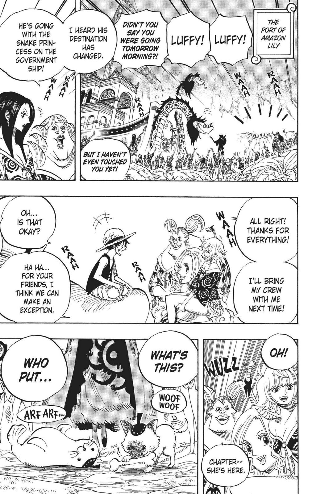 One Piece Manga Manga Chapter - 523 - image 9