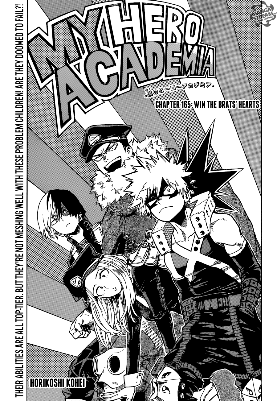 My Hero Academia Manga Manga Chapter - 165 - image 1