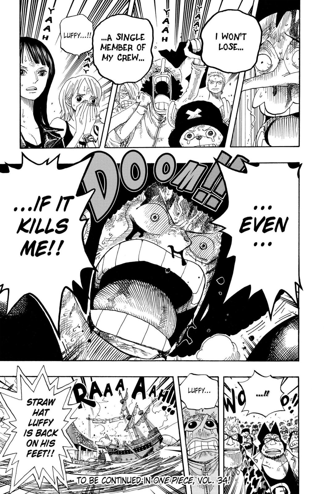 One Piece Manga Manga Chapter - 316 - image 19