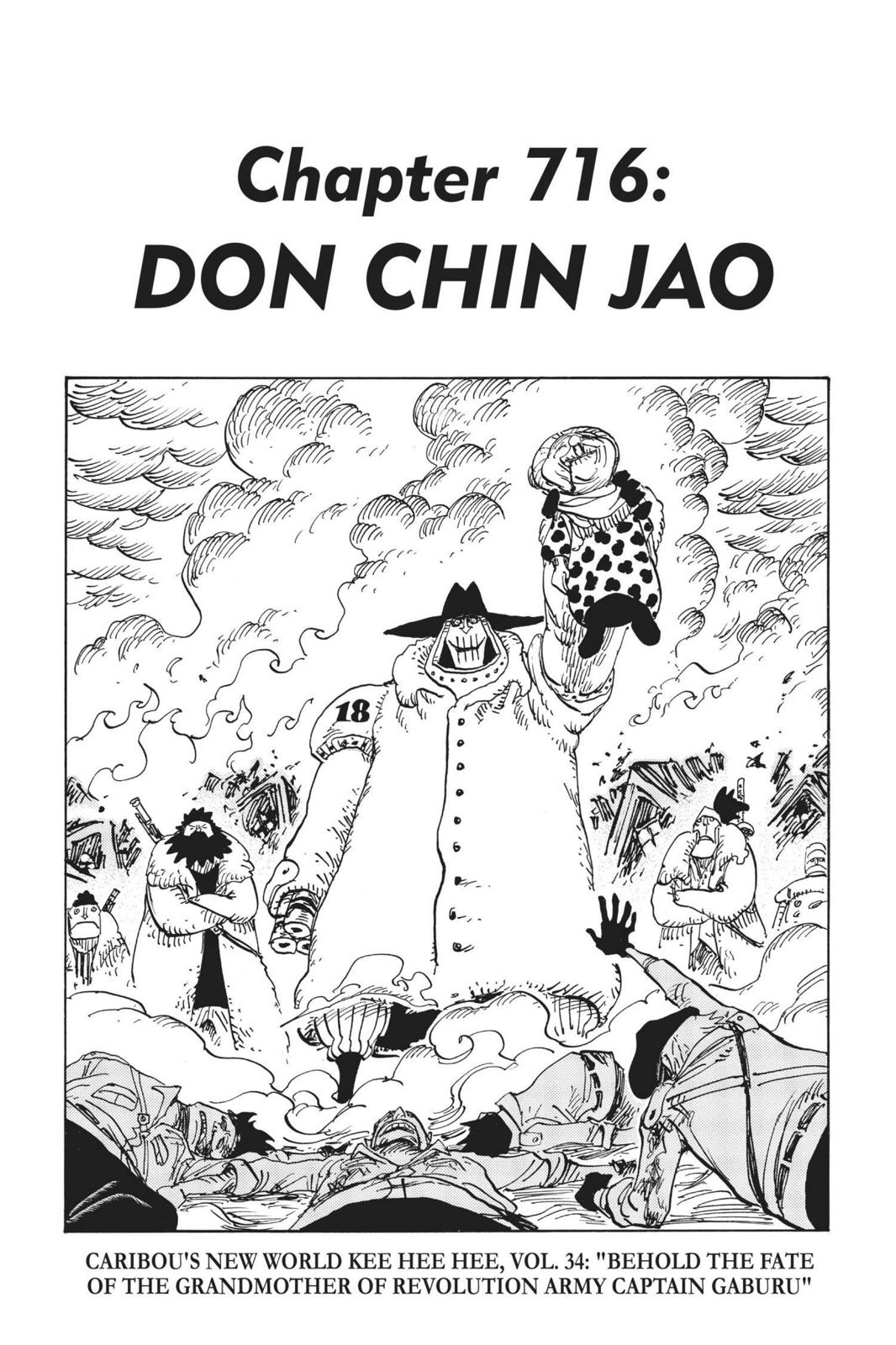 One Piece Manga Manga Chapter - 716 - image 1
