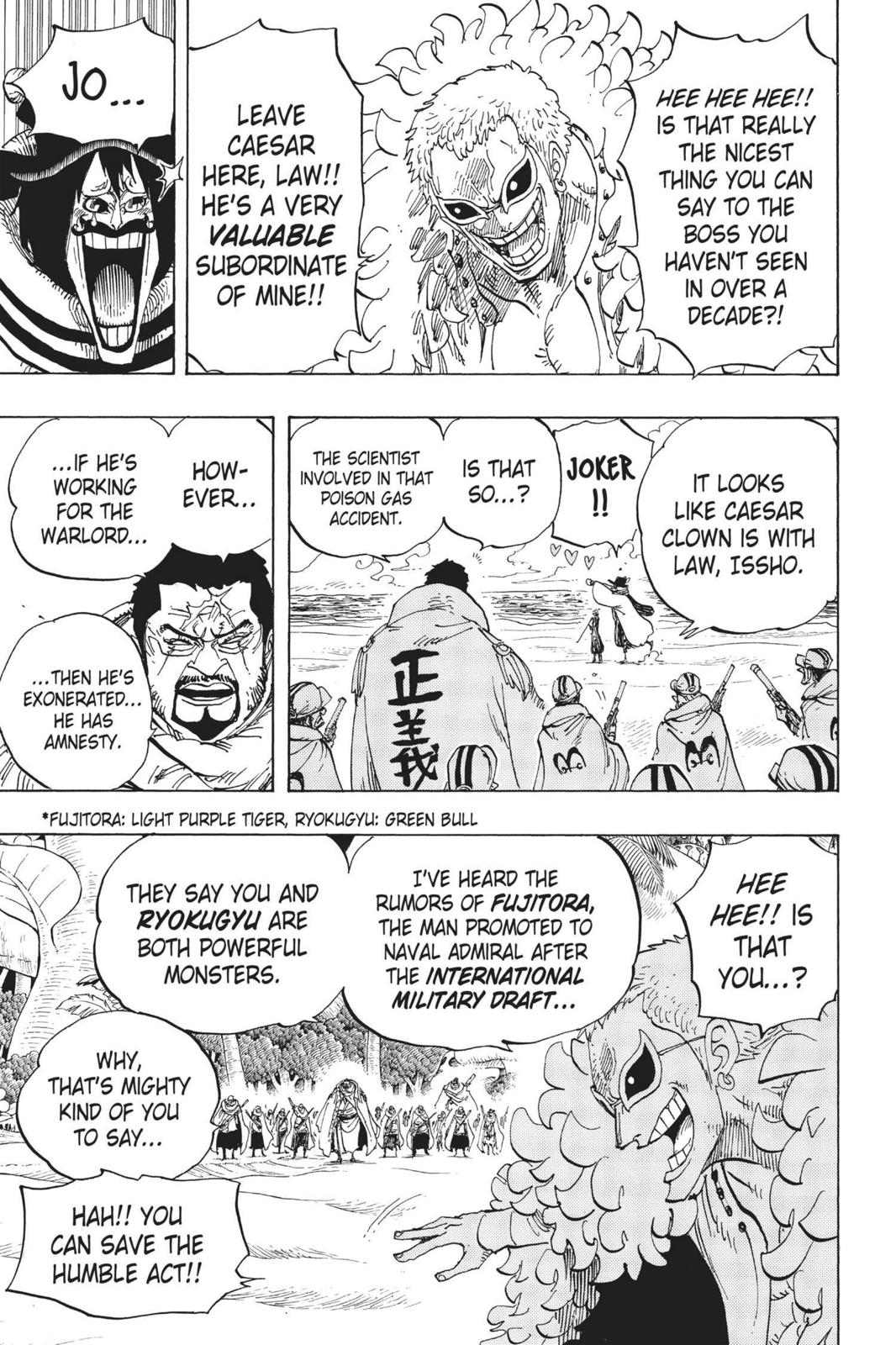 One Piece Manga Manga Chapter - 713 - image 3