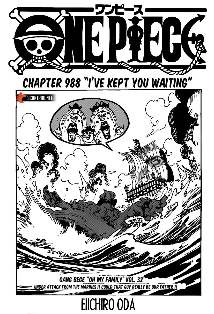 One Piece Manga Manga Chapter - 988 - image 2