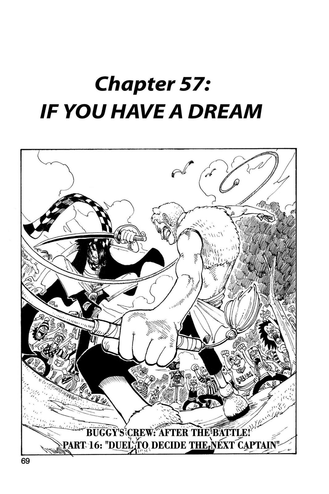 One Piece Manga Manga Chapter - 57 - image 1