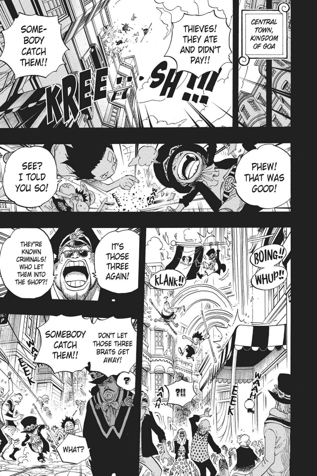 One Piece Manga Manga Chapter - 585 - image 13