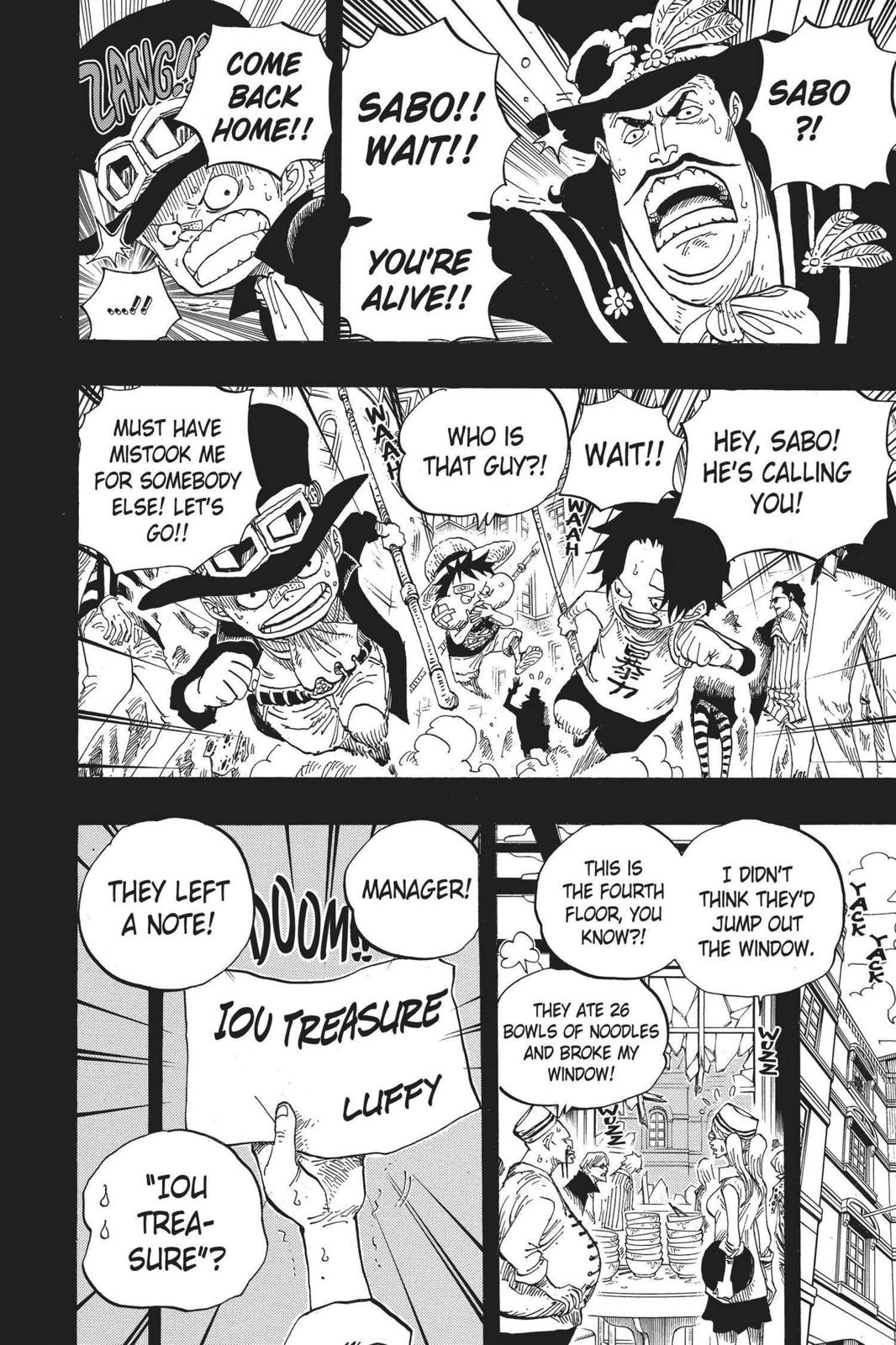 One Piece Manga Manga Chapter - 585 - image 14