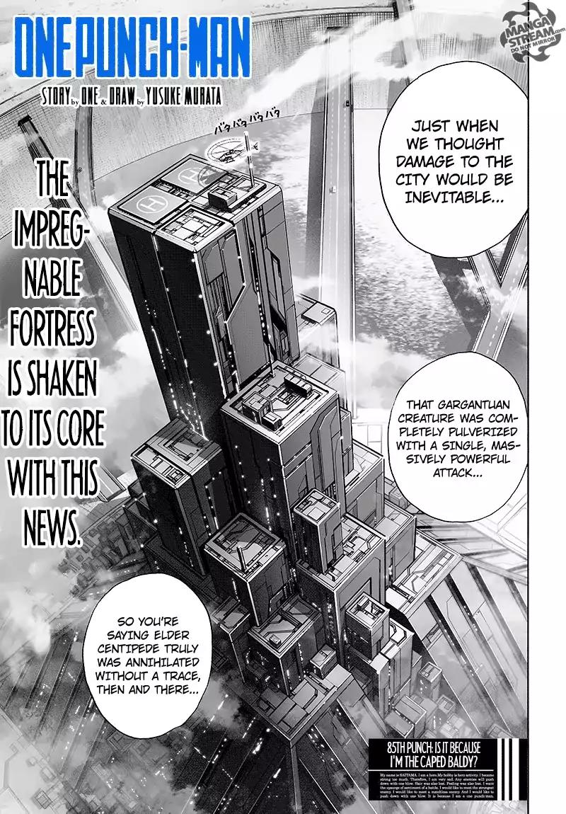 One Punch Man Manga Manga Chapter - 85 - image 1