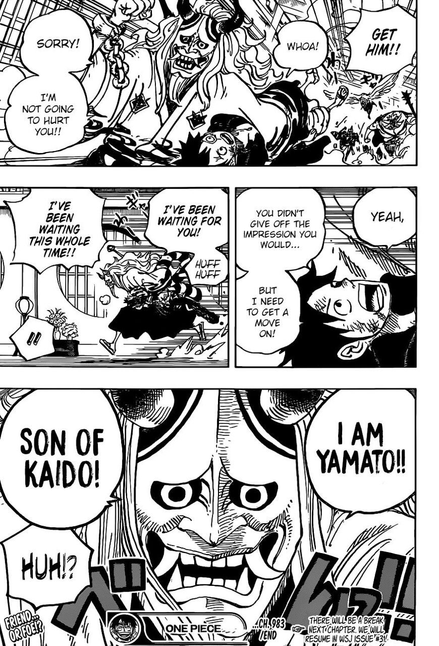 One Piece Manga Manga Chapter - 983 - image 17
