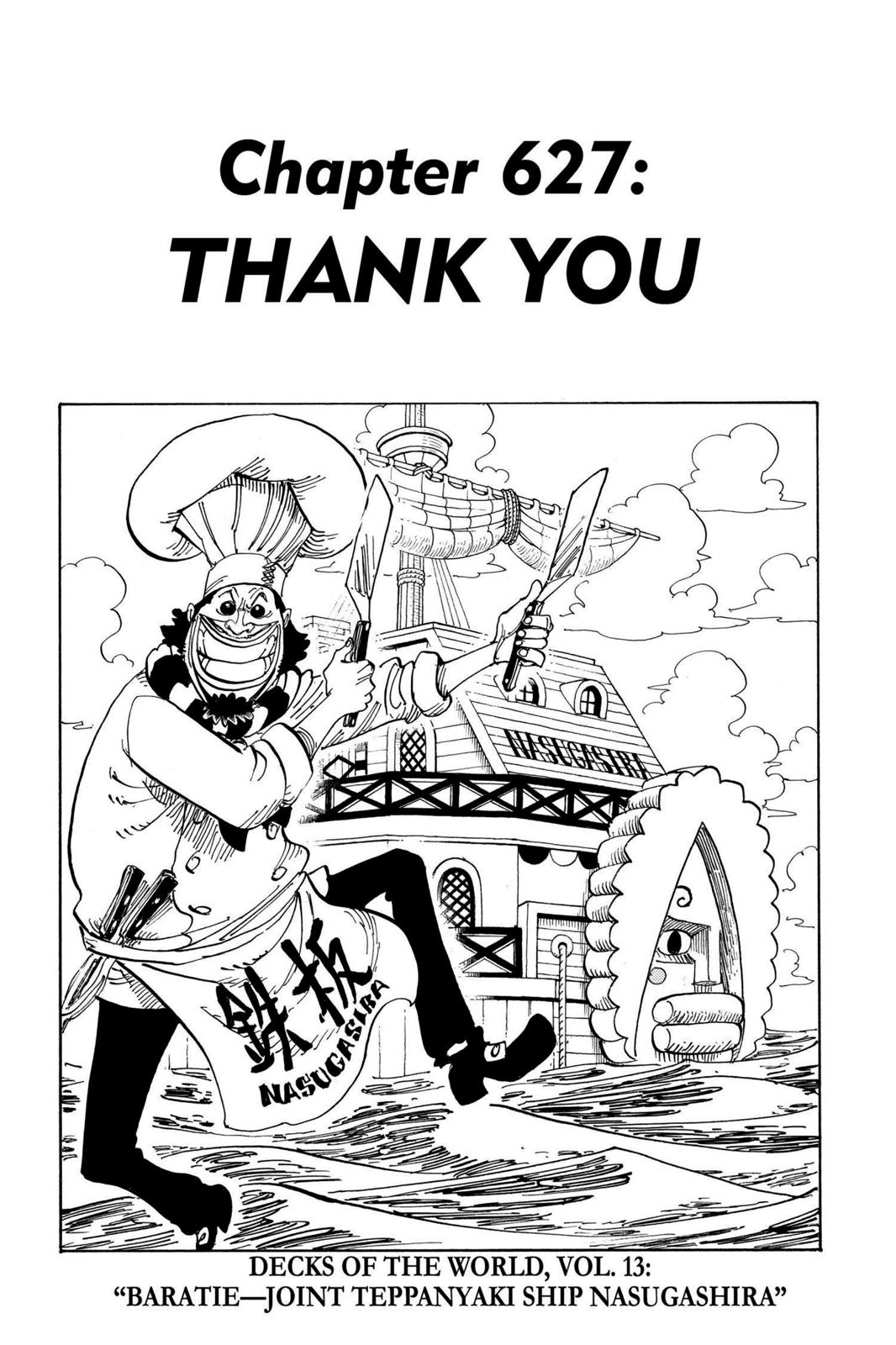 One Piece Manga Manga Chapter - 627 - image 7