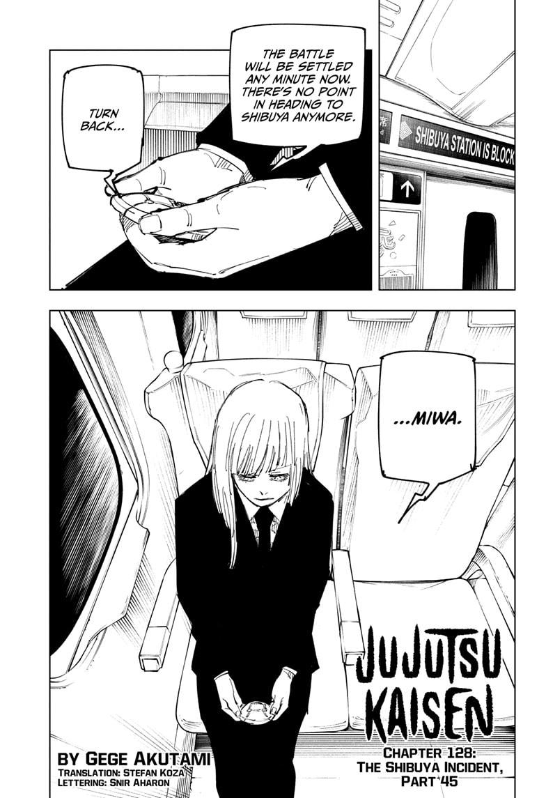 Jujutsu Kaisen Manga Chapter - 128 - image 1