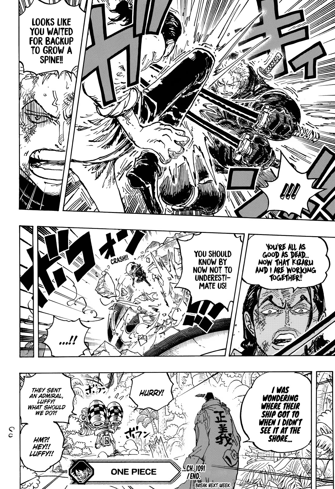 One Piece Manga Manga Chapter - 1091 - image 17