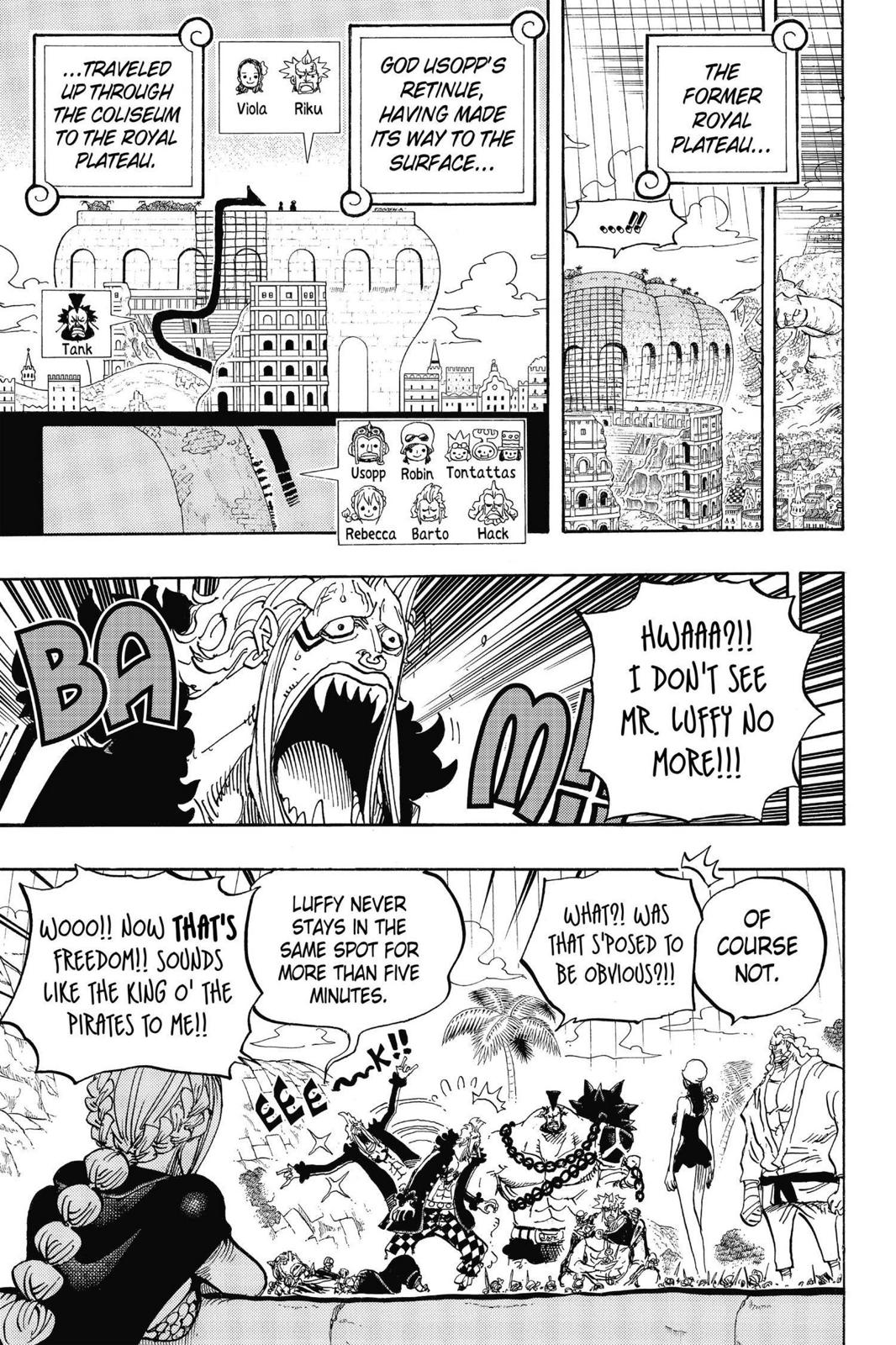 One Piece Manga Manga Chapter - 750 - image 6