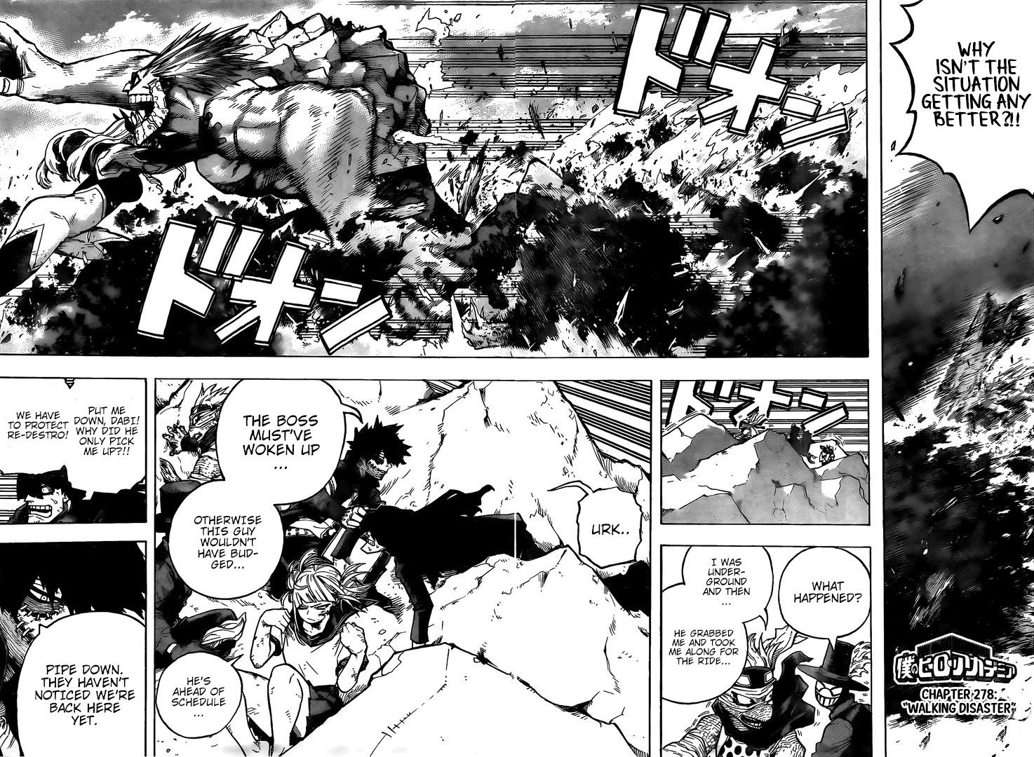 My Hero Academia Manga Manga Chapter - 278 - image 2