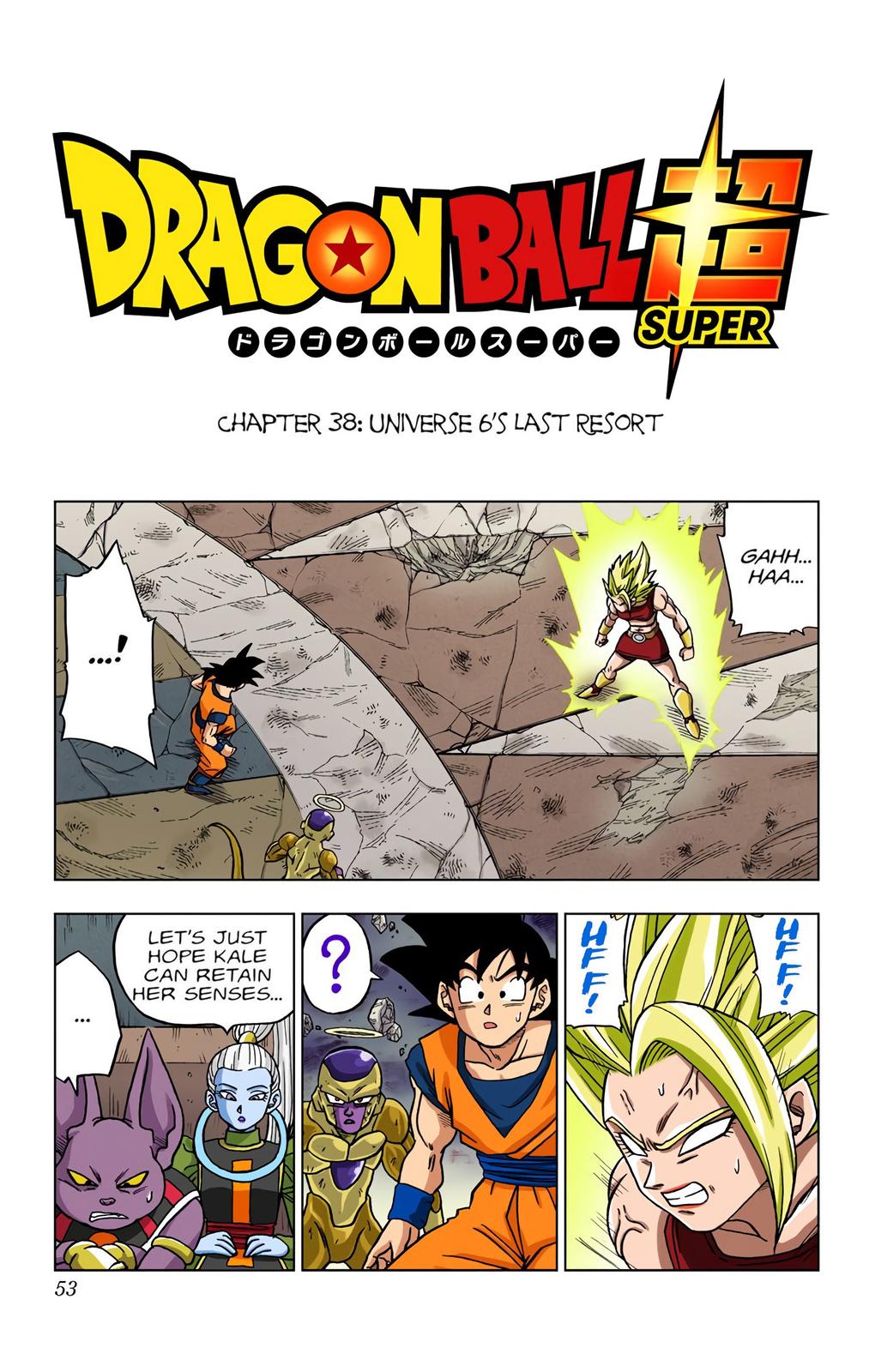 Dragon Ball Super Manga Manga Chapter - 38 - image 1