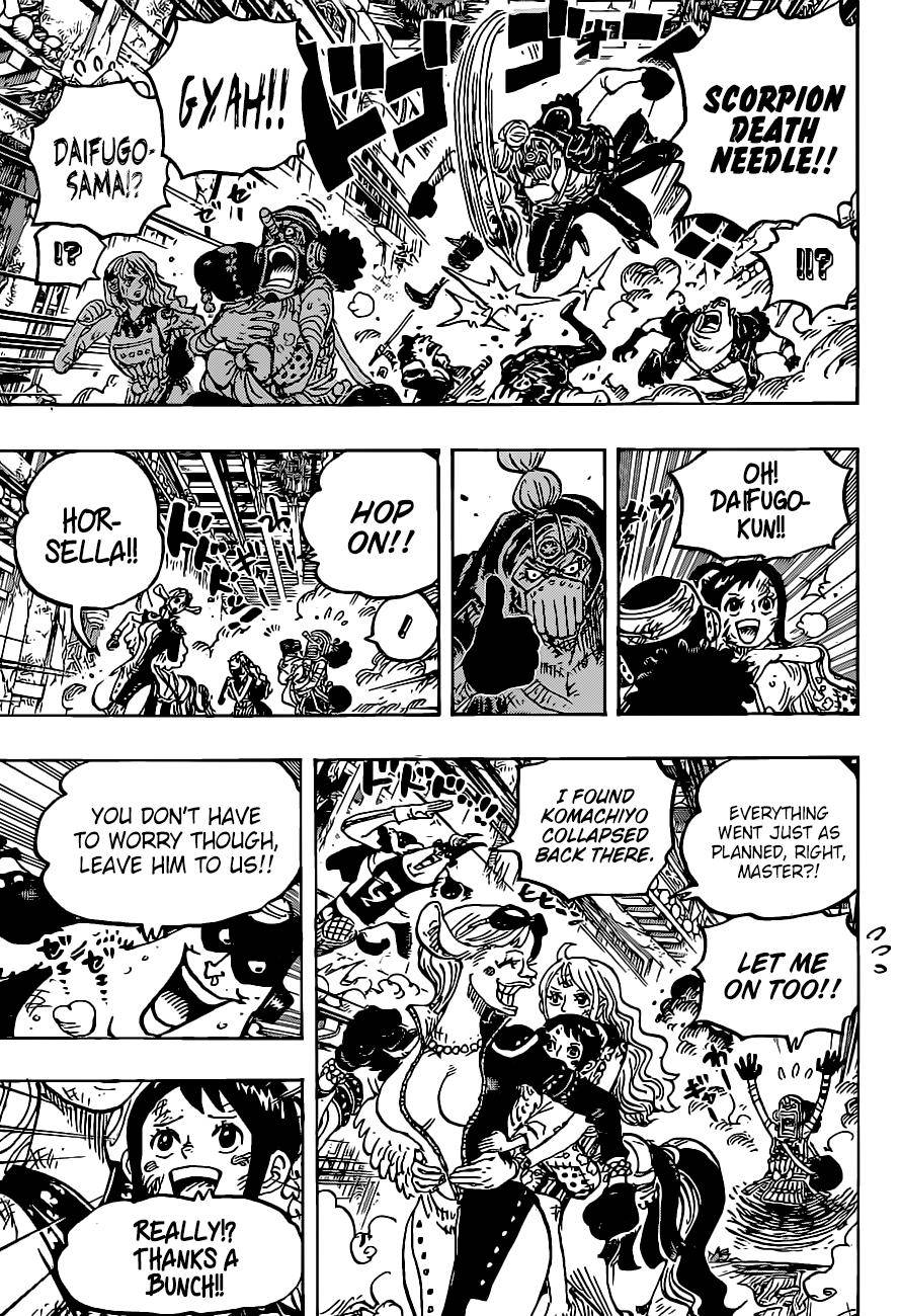 One Piece Manga Manga Chapter - 1018 - image 4