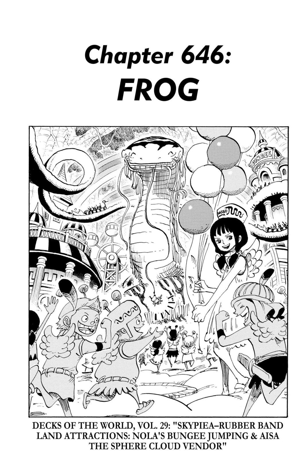One Piece Manga Manga Chapter - 646 - image 1