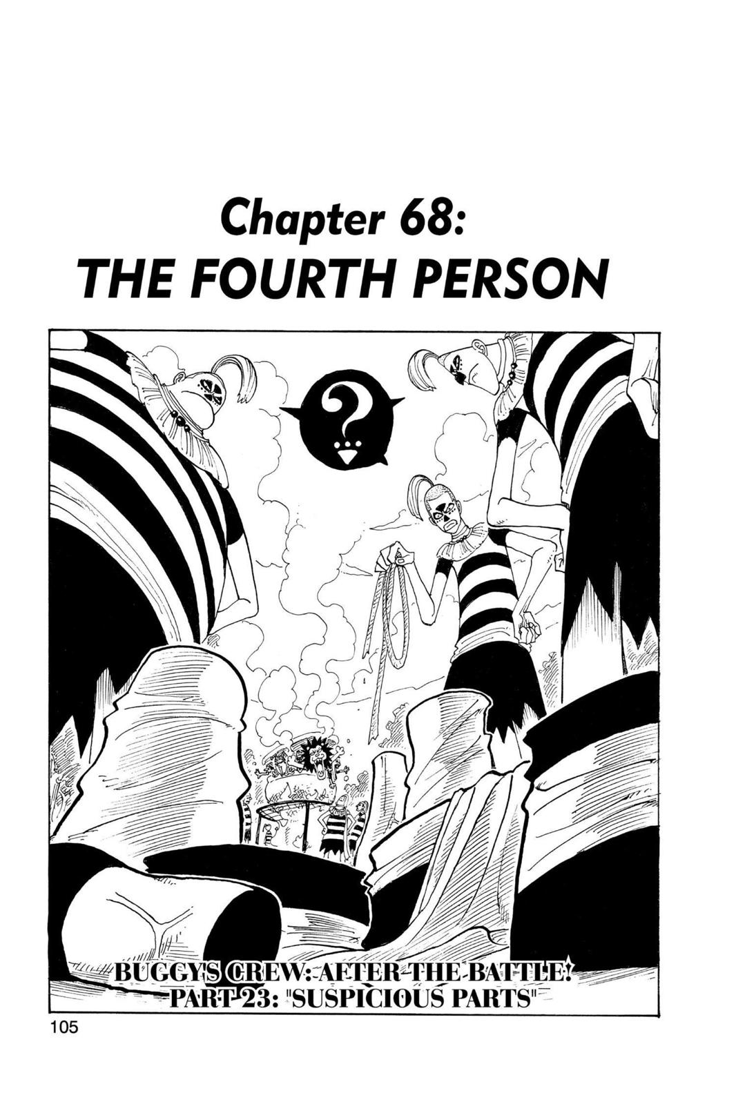 One Piece Manga Manga Chapter - 68 - image 1