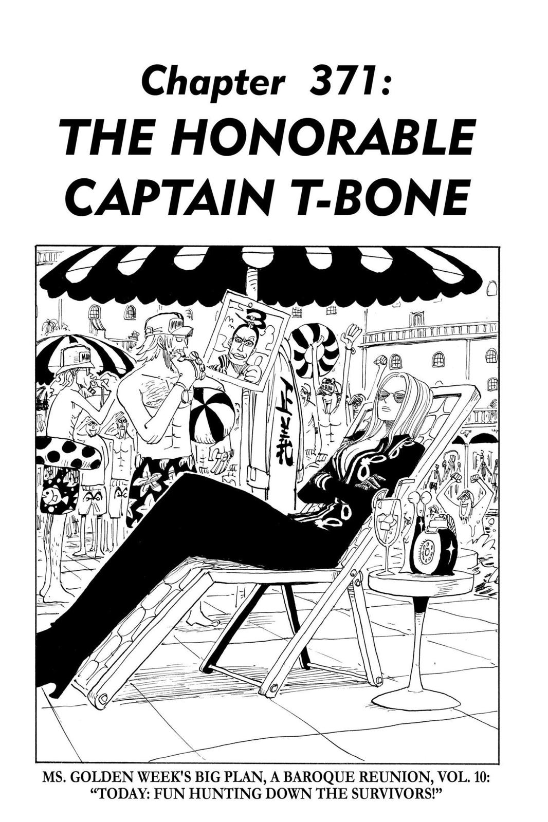 One Piece Manga Manga Chapter - 371 - image 1