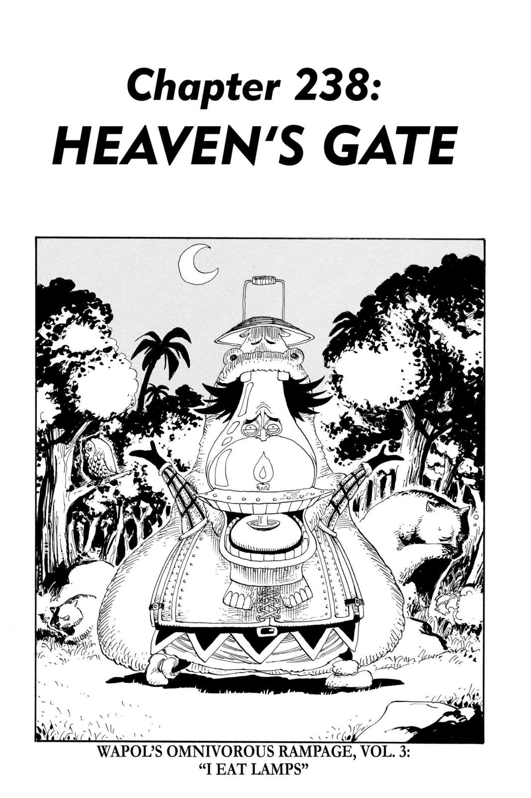 One Piece Manga Manga Chapter - 238 - image 1